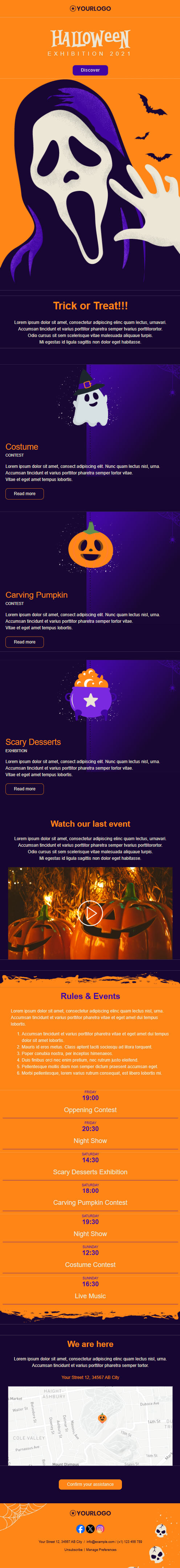 Product spotlight email template preview