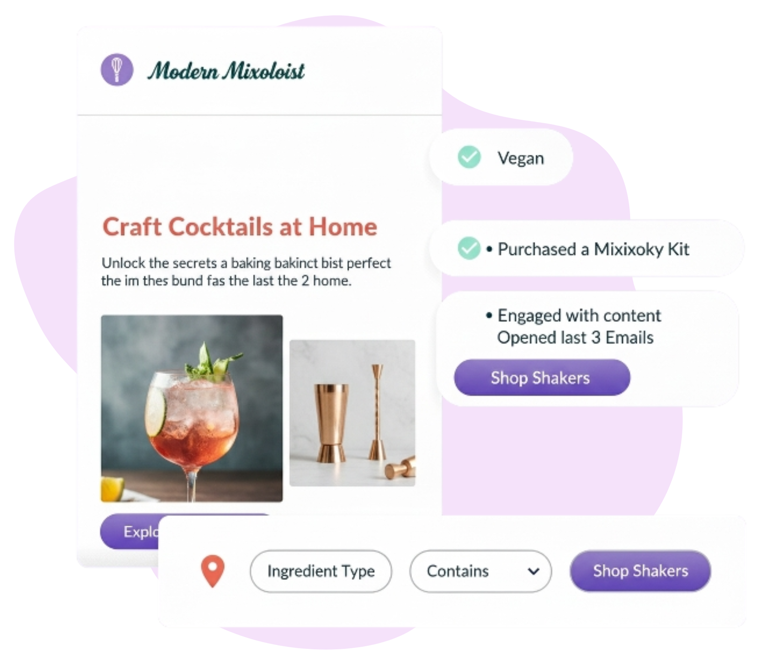 Personalized email campaign preview